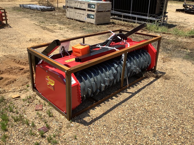 Raytree RMBD72S 72" Skid Steer Drum Mulcher - Unused Raytree RMBD72S 72" Skid Steer Drum Mulcher - Unused