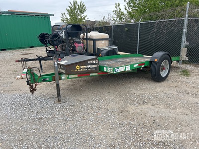 2016 Pratt EZ-1265S 12 ft S/A Ground Load Trailer