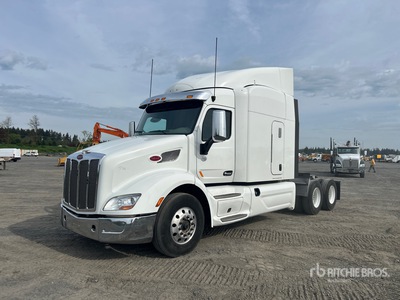 2021 Peterbilt 579 6x4 3- Achs Sattelzugmaschine mit Schlafkabine