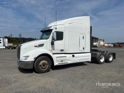 2019 Peterbilt 579 6x4 T/A Sleeper Truck Tractor