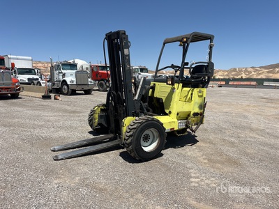 2012 Hiab M50 5000 lb 3x3 Truck Mounted Forklift
