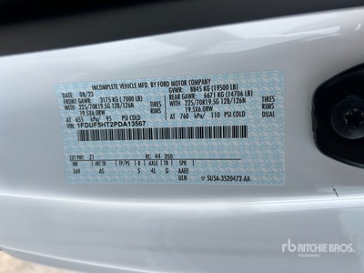 2023 Ford F-550 4x4 Service Truck