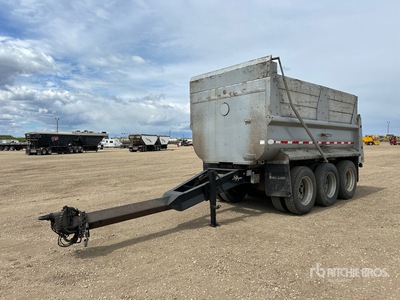 2014 Cancade 16 ft Tri/A Pup Dump Trailer