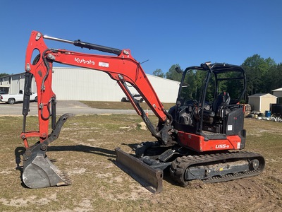 2024 Kubota U55-5R1 Mini Excavator (Inoperable)