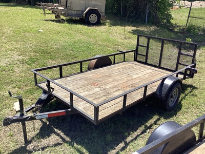 Direct Trailer Source 6X12 12 ft S/A Utility Trailer