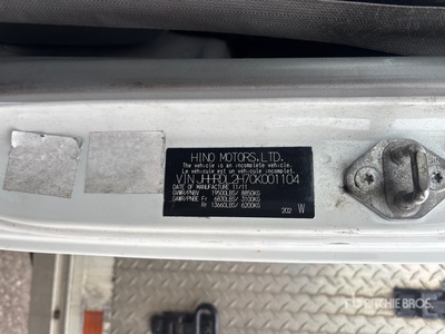 2012 Hino 195 Refrigerated Truck