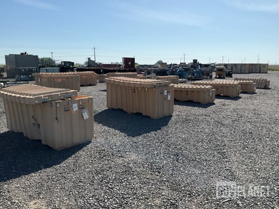 (8) Tents w/Containers