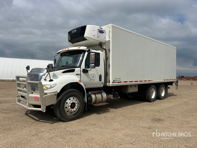 2020 International HV 607 6x4 Refrigerated Truck
