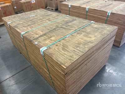 Quantity of (55) 4 ft x 8 ft 19/32 Plywood