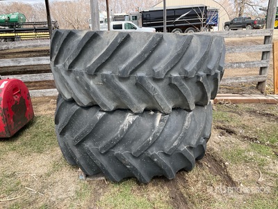Quantity of (2) Titan 800/70R38 Tyres