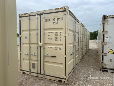 40 ft High Cube Multi-Door Storage Container
