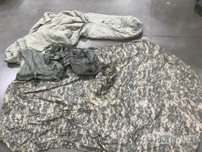 (17) Sleeping Bags, (23) Wet Weather Ponchos & Assorted Items