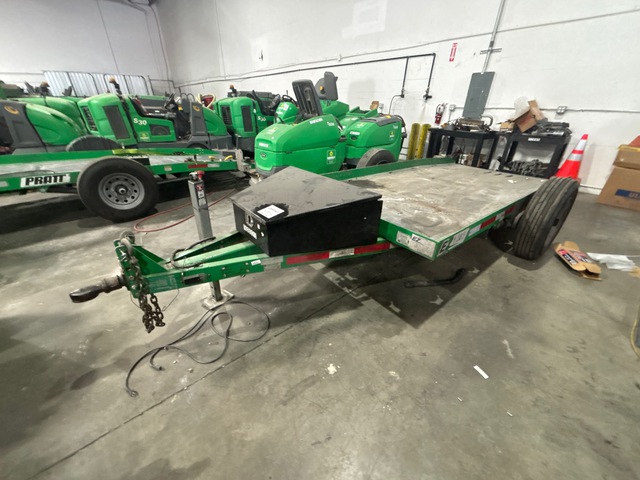 2016 Pratt EZ-1265 12 ft S/A Ground Load Trailer