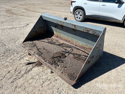 80 in Skid Steer Bucket