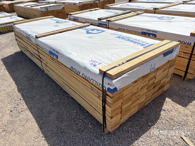 Quantity of (128) 2 in x 6 in x 12 ft Lumber
