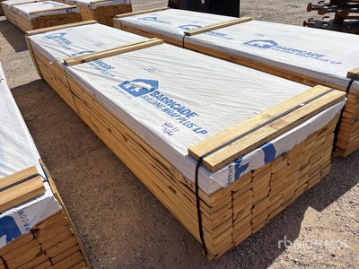 Quantity of (128) 2 in x 6 in x 14 ft Lumber