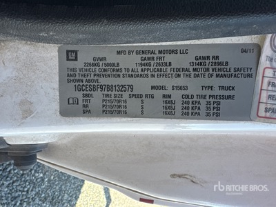 2011 Chevrolet Colorado 4x2 Extended Cab Pickup