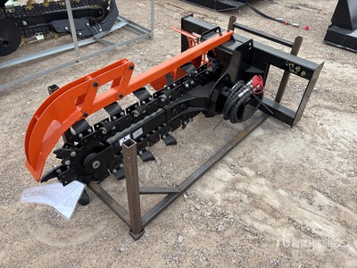 2026 GIYI GY-D39 39 in Mini Skid Steer Trencher (Unused)