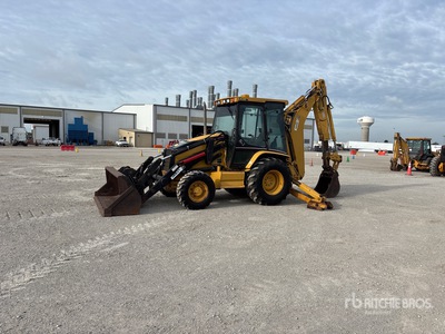 2004 Cat 420D 4x4 Backhoe Loader
