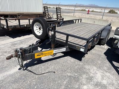 2005 Big Bubbas 16 ft T/A Equipment Trailer