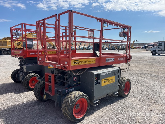 2016 Skyjack SJ6826 RT Dual Fuel Scissor Lift