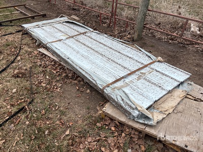 Quantity of (100) 2026 SKLP SKL100 Galvalume Steel Sheets (Unused)