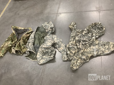 (27) Wet Weather Jackets, (8) Cold Weather Parkas & Assorted Items
