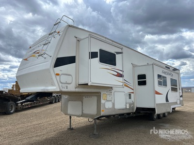 2007 Forest River Sierra Sport 40 ft Tri/A Toy Hauler Wohnwagen
