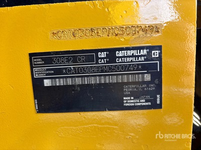 2018 Cat 308E2 CR Excavadora de Cadenas