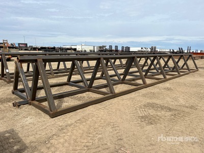 Quantity of (2) 2025 Walkers Rig Welding 40 ft Pipe Rack