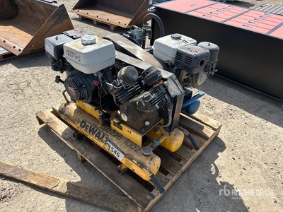 Quantity of (2) Portable Gas Compressors Varios. Industrial