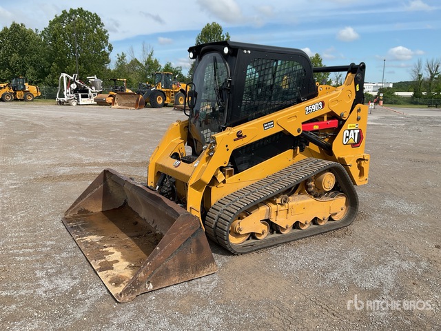 2021 Cat 259D3 Two-Speed High Flow Compact Track Loader