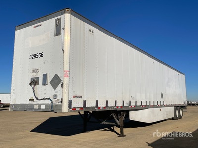 2012 Manac 53 ft T/A Gesloten aanhangwagen