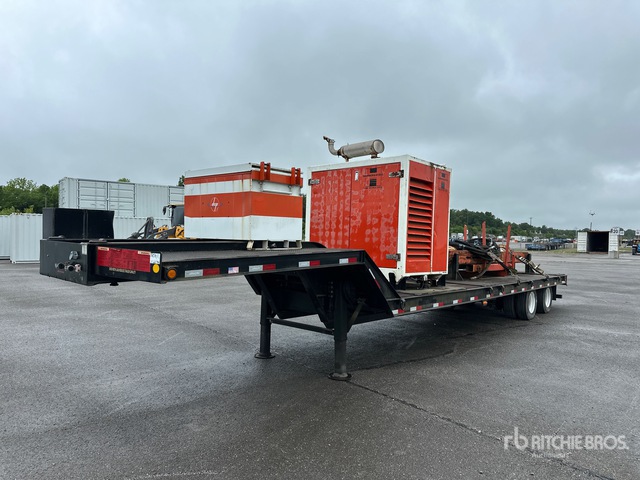 2002 Dawson 1800 TROR Pile Driver w/2016 Pitts Trailer