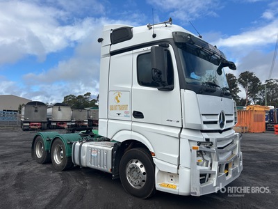 2017 Mercedes-Benz 2653 6x4 Cabina con cuccetta per trattore stradale