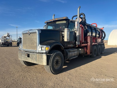 2012 Custom Vac on 2005 International 5900i 8x6 Vacuum Tanker Truck