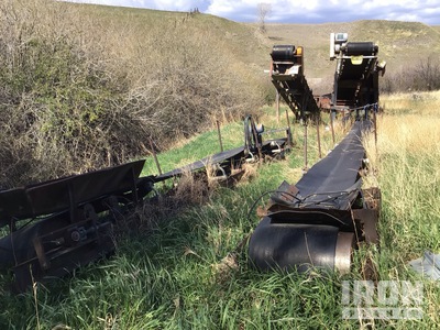 30 in x 21 ft Stationary Transfer 6 conveyors Transportador