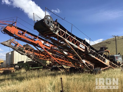 40 in x 50 ft Portable Transfer 4 conveyors Transportador