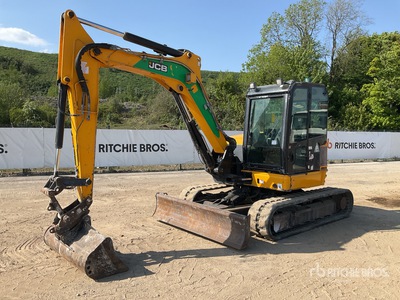 2018 JCB 85-Z1ECO Tracked Excavator