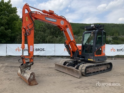 2018 Doosan DX85R-3 Excavadora de Cadenas