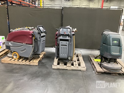 (3) Floor Scrubbers