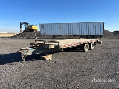 2011 Oasis 22 ft T/A Equipment Trailer