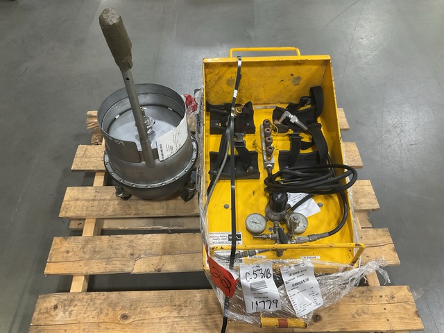 (1) Vallen Safety VA 260 Gas Cylinder Cart & (1) Branick G-300A Brake Bleeder