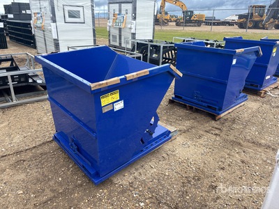 Quantity of (2) 2026 Suihe 3 ft 7 in 1 cyd Self-Dumping Hopper (Unused)