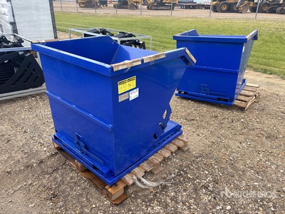 Quantity of (2) 2026 Suihe 3 ft 7 in 1 cyd Self-Dumping Hopper (Unused)