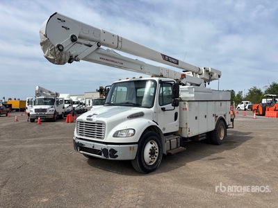 2015 Terex TC55 55 ft on 2016 Freightliner M2 106 4x4 Bucket Truck