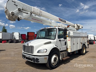 2015 Terex Hi-Ranger 5TC-55 55 ft on 2016 Freightliner M2 106 4x4 Camión con Cesta Elevadora