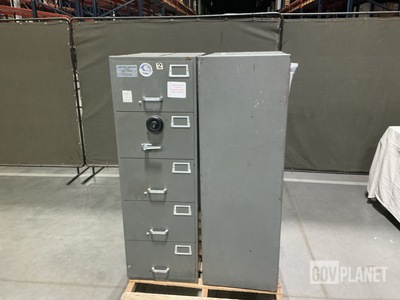 (2) Mosler Filing Cabinet Safes