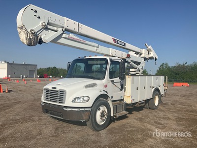 2015 Terex TC55 55 ft on 2016 Freightliner M2 106 4x4 Bucket Truck
