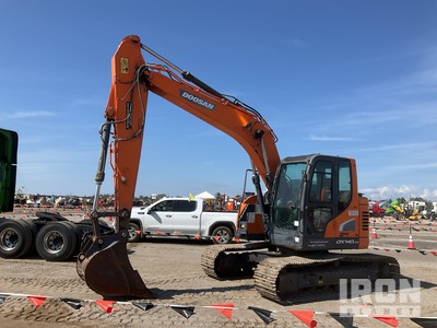 2022 Doosan DX140LCR-5 Tracked Excavator
